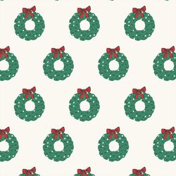 Christmas Wreath in Bright