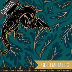 Dragon Lair Canvas in Galaxy Metallic