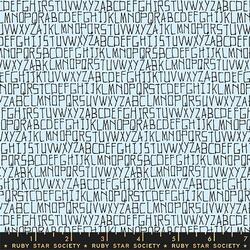 Alphabet in Ethereal