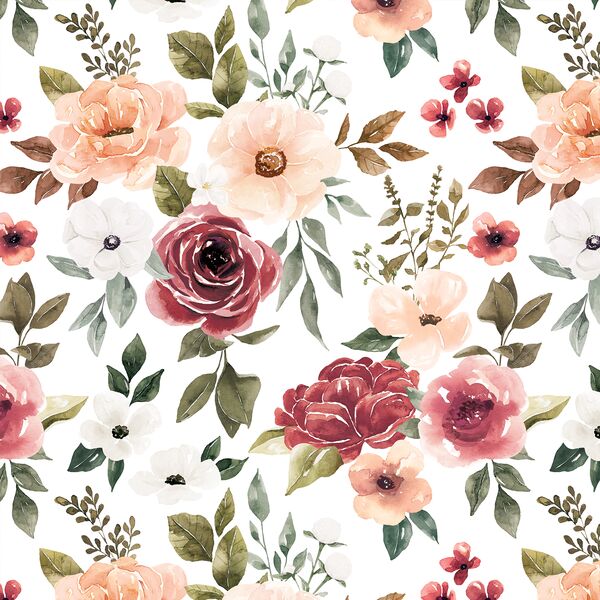 Felicity Floral in White