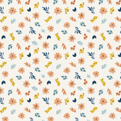 Sunny Floral in Ivory