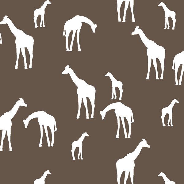 Giraffe Silhouette in Timber