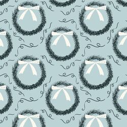 Deck the Halls in Frosted Blue