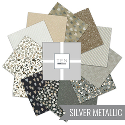Holiday Charms 10" Square Pack in Taupe