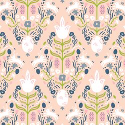 Folksy Easter in Grassy Garden