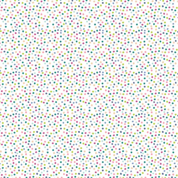 Tiny Tossed Dot in Neon