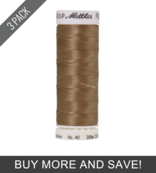 Khaki (3406-0722) - Poly Sheen - 220 Yards (3 Pack)