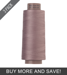 Teaberry (9140-0284) - Silk Finish Cotton 40wt - 1600 Yards (3 Pack)