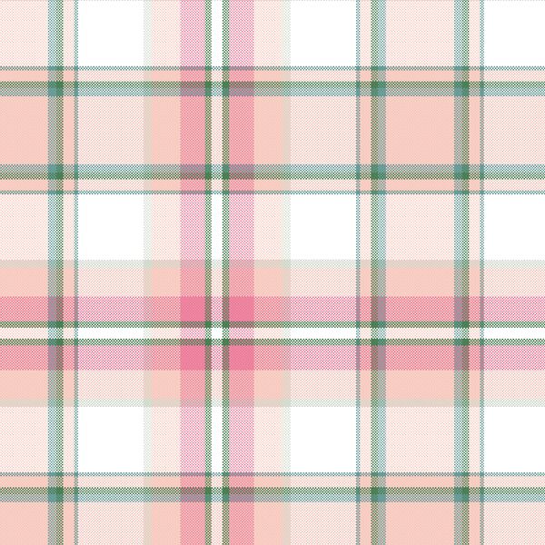 Garden Plaid in Peony