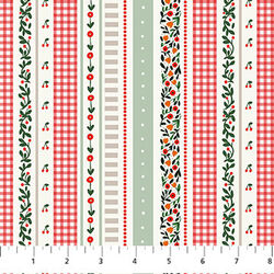 Stripes in Red Multi