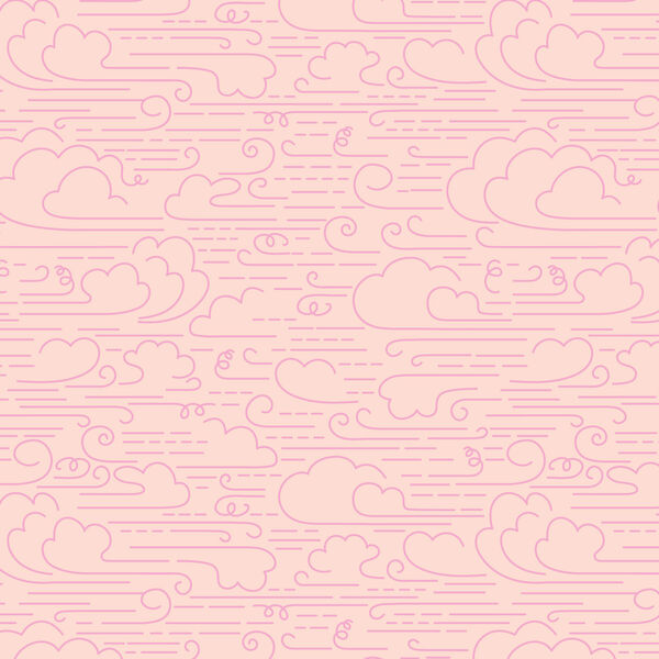 Skyscape in Peach