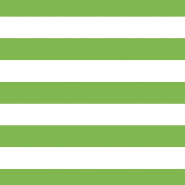 Horizontal Play Stripe in Greenery