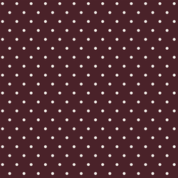 Simple Polka Dots in Maroon