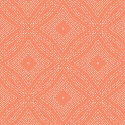 Stitched Amity in Tangerine