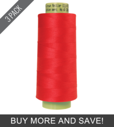 Currant (9160-1392) - Silk Finish Cotton 60wt - 3000 Yards (3 Pack)