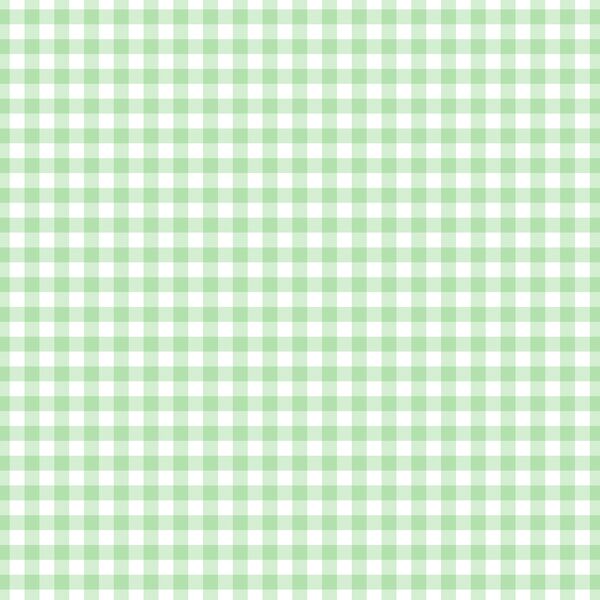 Summer Gingham in Leaf Green