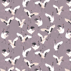 Dancing Cranes in Mineral
