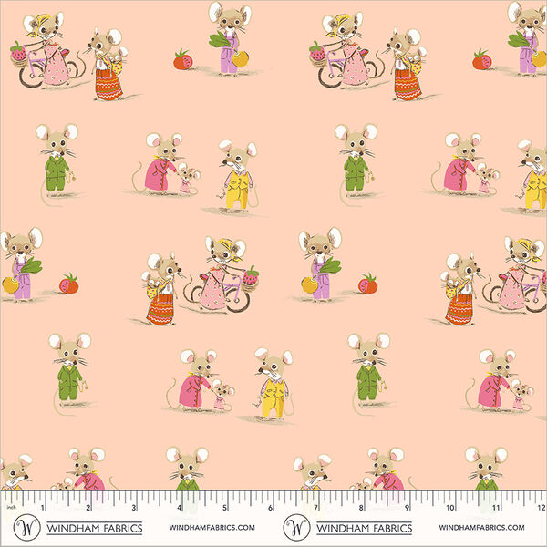 Country Mouse / City Mouse in Blush
