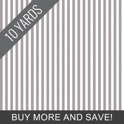 1/4" Stripe in Gray - 10 Yard Bolt