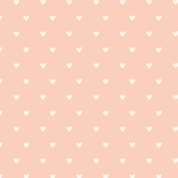 Hearts in Warm Pink