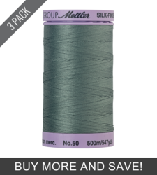 Palm Leaf (9104-0646) - Silk Finish Cotton 50wt - 547 Yards (3 Pack)
