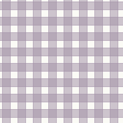 Outlined Gingham in Dusky Violet