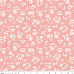 Drifting Blooms in Coral
