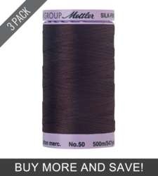Andorra (9104-0264) - Silk Finish Cotton 50wt - 547 Yards (3 Pack)