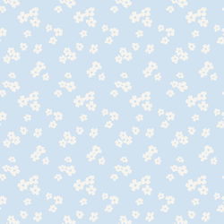 Fleur-fetti in Pastel Blue