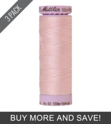 Parfait Pink (9105-0085) - Silk Finish Cotton 50wt - 164 Yards (3 Pack)