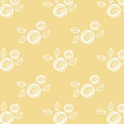 Small Regal Roses in Sunny Yellow