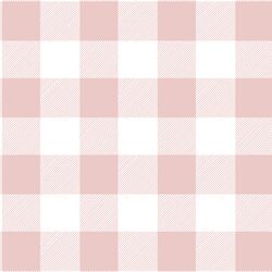 Buffalo Plaid in Blush