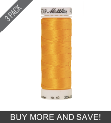 Papaya (3406-0702) - Poly Sheen - 220 Yards (3 Pack)