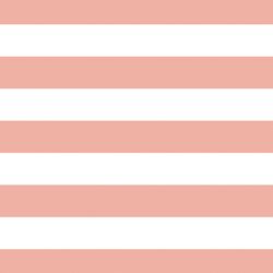 Horizontal Play Stripe in Peony