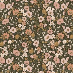 Small Romantic Garden in Dark Olive