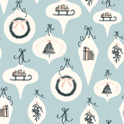 Tis the Season in Frosted Blue