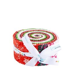 Expressions Batiks 2.5" Strip Roll in Holiday Happiness