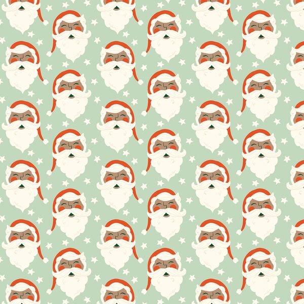 Merry St. Nick in Mint Green