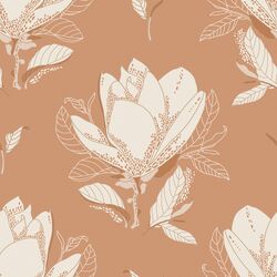 Magnolias in Tawny