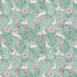 Bunny Hop in Garden