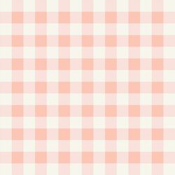 Springtime Gingham in Peachy