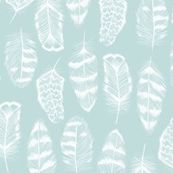 Plume in Glacier Blue