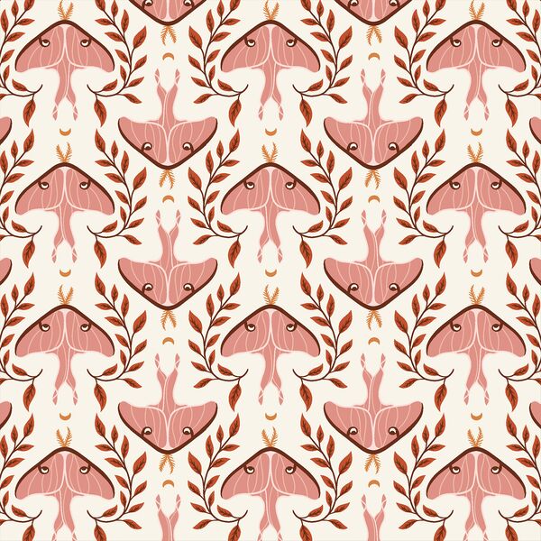 Mystical Moths in Love Spell
