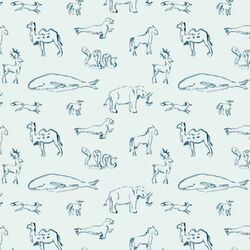 Sketched Menagerie in Sky