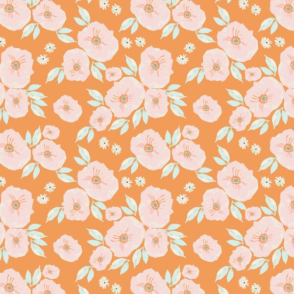 Little Lilies in Tangerine