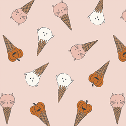 Spooky Sweet Ice Cream in Light Petal Pink