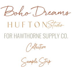 Boho Dreams Sample Strip