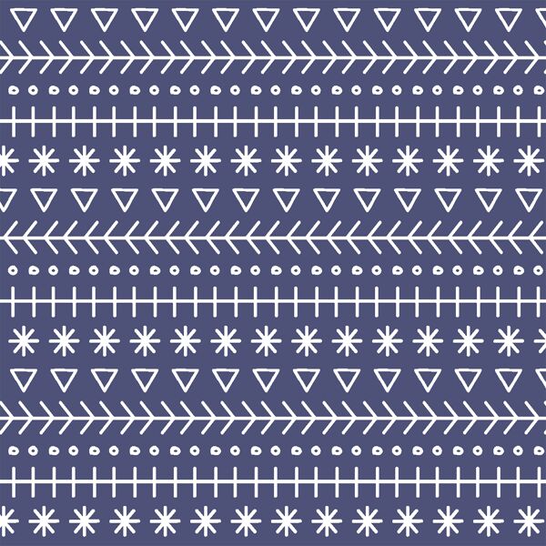 Stitch the Stars in Indigo