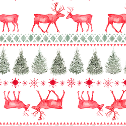 Fairisle Reindeer in Cozy