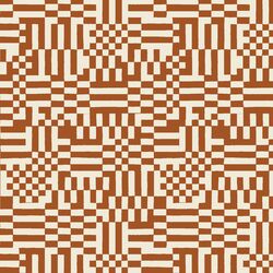 Checkery Checker in Rust Red